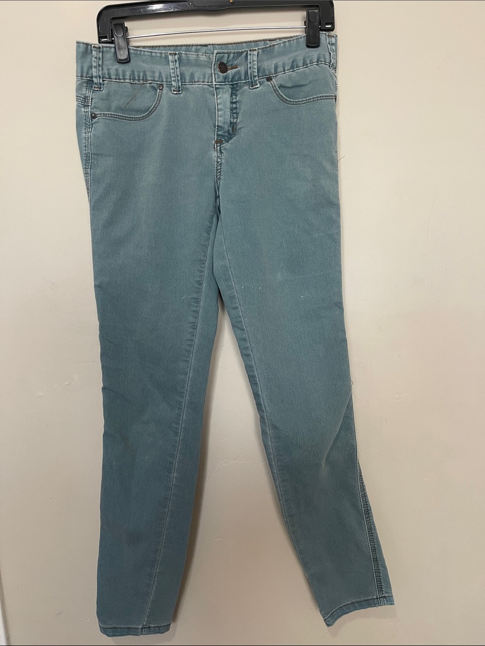 Free People Skinny Jeans in Dusty Teal size 27 Pants Casual